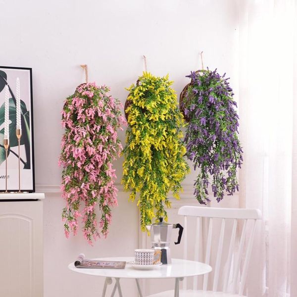 1pc fake plant flowers romantic beautiful wall artificial hanging hanging decoration lavender lavender home garden wall y1c1
1pc fake plant flowers romantic beautiful wall artificial hanging hanging decoration lavender lavender home garden wall y1c1