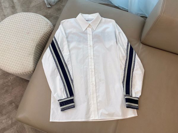 elegant women's blouses & shirt lapel off letter shoulder ribbon stitching sleeve shirts casual loose thin top, White
elegant women's blouses & shirt lapel off letter shoulder ribbon stitching sleeve shirts casual loose thin top, White