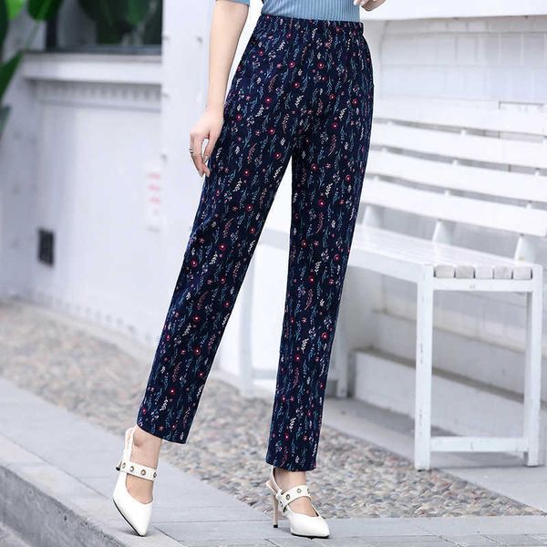 women pants summer beach wear floral print plaid ankle-length trousers female korean high waist 211007, Black;white
women pants summer beach wear floral print plaid ankle-length trousers female korean high waist 211007, Black;white
