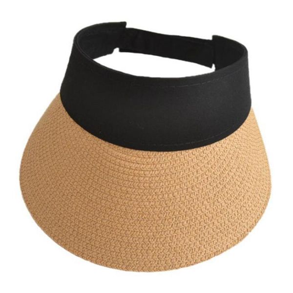caps & hats women straw hat empty sun visor wide brim summer protection outdoor sports fishing beach chapeau, Yellow
caps & hats women straw hat empty sun visor wide brim summer protection outdoor sports fishing beach chapeau, Yellow