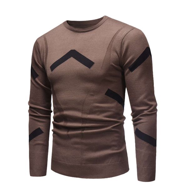 autumn and winter new men's fashion color matching round neck style casual pullover sweater, White;black
autumn and winter new men's fashion color matching round neck style casual pullover sweater, White;black