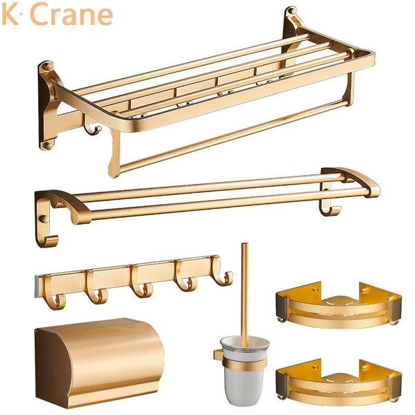bath accessory set space aluminum bathroom accessories wall mount folding shelf gold rack wc toilet roll paper hanger movable cloth hook
bath accessory set space aluminum bathroom accessories wall mount folding shelf gold rack wc toilet roll paper hanger movable cloth hook