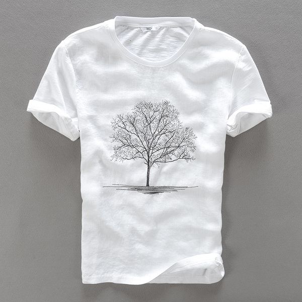2021 new novo bordado linho branca vero t-shirt dos de moda t shirts casuais para homens camisa confortvel i328, White
2021 new novo bordado linho branca vero t-shirt dos de moda t shirts casuais para homens camisa confortvel i328, White