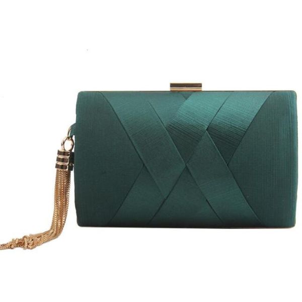 evening bags 2021 factory price women weave metal tassel clutch wedding banquet silk wallets drop m432
evening bags 2021 factory price women weave metal tassel clutch wedding banquet silk wallets drop m432