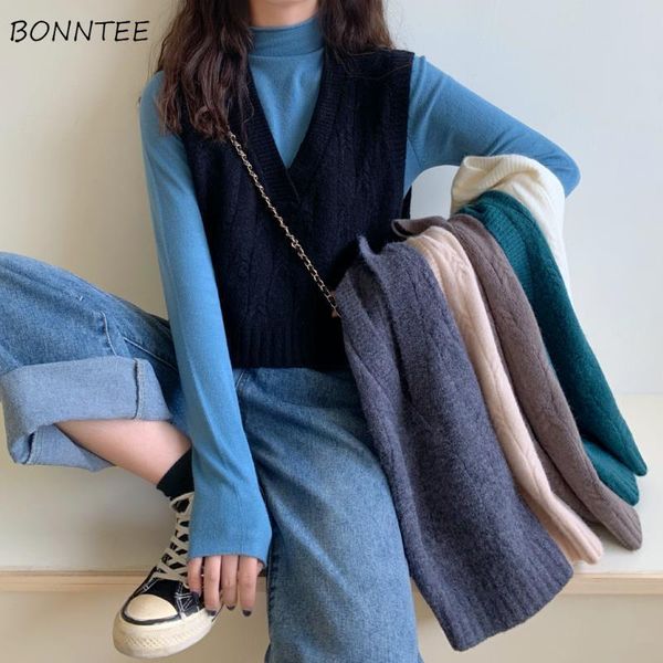 women's vests sweater vest women ulzzang solid simple college all match elegant female leisure trendy loose soft various colors streetw, Black;white
women's vests sweater vest women ulzzang solid simple college all match elegant female leisure trendy loose soft various colors streetw, Black;white