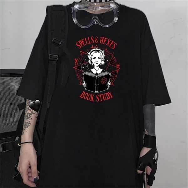 hahayule-jbh new arrival dark gothic style satan study women tee t-shirt cool grunge goth gift female tee short sleeves 210315, White
hahayule-jbh new arrival dark gothic style satan study women tee t-shirt cool grunge goth gift female tee short sleeves 210315, White