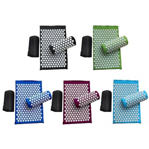 yoga mats acupuncture mat and pillow set massage for relieve back neck pain lightweight portable high quality
yoga mats acupuncture mat and pillow set massage for relieve back neck pain lightweight portable high quality