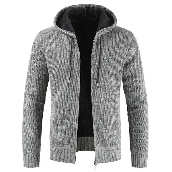 2021 new men's winter thick casual cardigan cotton hooded autumn fashion knitwear outwear warm sweater jumper coat men r5e0, White;black
2021 new men's winter thick casual cardigan cotton hooded autumn fashion knitwear outwear warm sweater jumper coat men r5e0, White;black