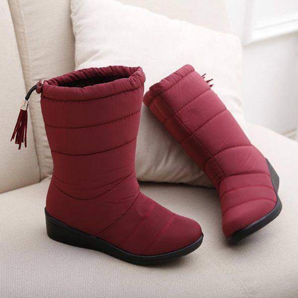 boots winter women's snow waterproof warm plush shoes lightweight fashion comfortable wedge heel red and black cold
boots winter women's snow waterproof warm plush shoes lightweight fashion comfortable wedge heel red and black cold