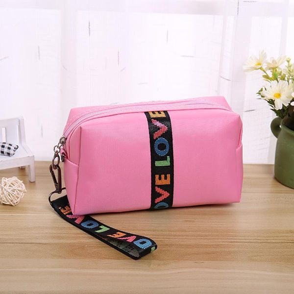 cosmetic bags & cases waterproof nolon letter print makeup bag with wristlets wash toiletry zipper pouch beauty case travel organizer
cosmetic bags & cases waterproof nolon letter print makeup bag with wristlets wash toiletry zipper pouch beauty case travel organizer