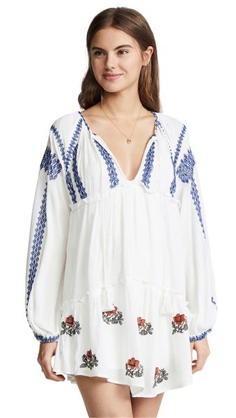2021 new long sleeve short dresses cotton white floral embriodery v neck tassel tunic robe beach cover up dress women o32n
2021 new long sleeve short dresses cotton white floral embriodery v neck tassel tunic robe beach cover up dress women o32n
