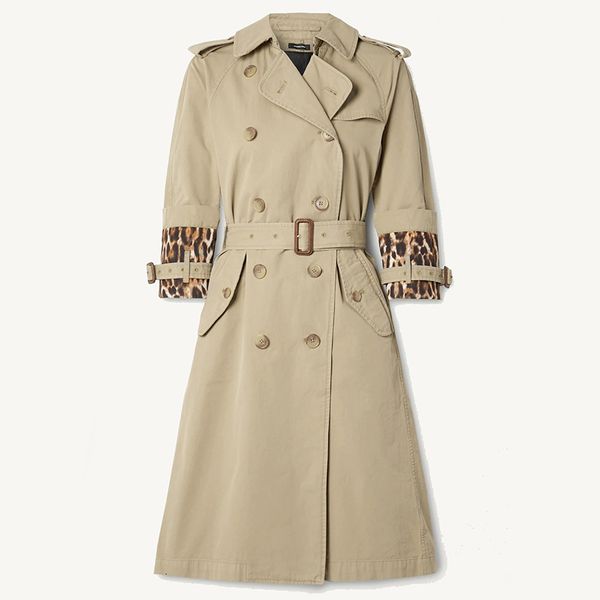2021 leopard spliced epaulet vintage khaki cotton trench coat with sashes belt women long jackets new designer double breasted s240, Tan;black
2021 leopard spliced epaulet vintage khaki cotton trench coat with sashes belt women long jackets new designer double breasted s240, Tan;black