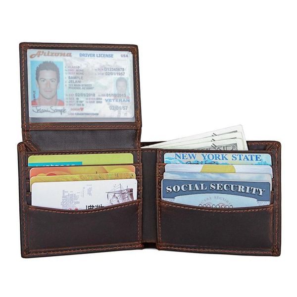 wallets luxury genuine leather mens layer cow men wallet coin pocket and card holder purses for male, Red;black
wallets luxury genuine leather mens layer cow men wallet coin pocket and card holder purses for male, Red;black