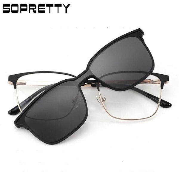 fashion sunglasses frames myopia polarized men 2 in 1 magnetic clip on glasses tr90 optical prescription eyewear metal eyeglasses f2034, Black
fashion sunglasses frames myopia polarized men 2 in 1 magnetic clip on glasses tr90 optical prescription eyewear metal eyeglasses f2034, Black