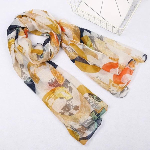 g1060 boho style shawl new fashion women flower printed silk scarf long soft floral wrap ladies scarves, Silver
g1060 boho style shawl new fashion women flower printed silk scarf long soft floral wrap ladies scarves, Silver