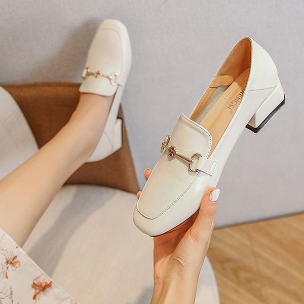 dress shoes square toes asakuchi single women 2021 british style girls metal decoration solid lovely casual loafers thick heel, Black
dress shoes square toes asakuchi single women 2021 british style girls metal decoration solid lovely casual loafers thick heel, Black
