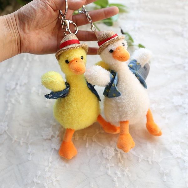 keychains ins straw hat duck keychain plush doll fashion cheep up yellow animal key chain women ladies bag pendant accessories keyring, Silver
keychains ins straw hat duck keychain plush doll fashion cheep up yellow animal key chain women ladies bag pendant accessories keyring, Silver