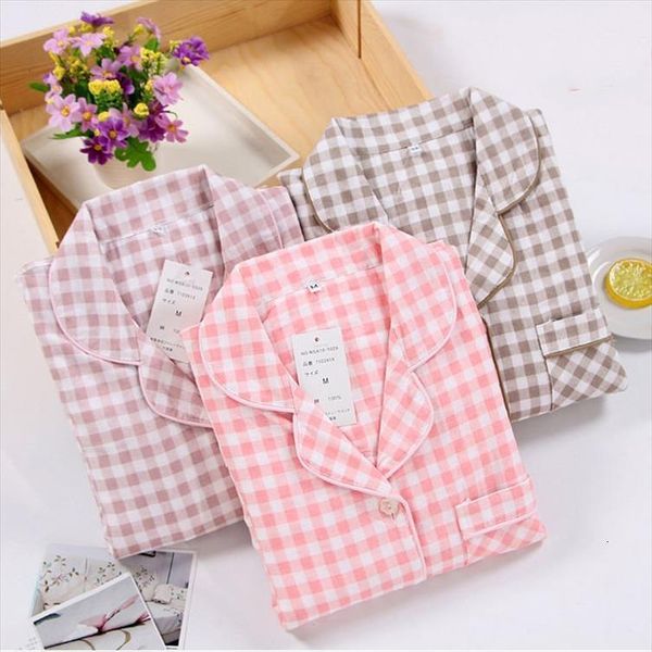 100% cotton gauze pajamas sets womens sleepwears with pants long sleeve turn down collar pyjama cartoon button pijama mujer, Black;red
100% cotton gauze pajamas sets womens sleepwears with pants long sleeve turn down collar pyjama cartoon button pijama mujer, Black;red