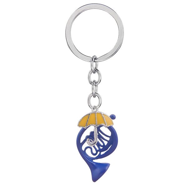 TV Sitcom Comedy How I Met Your Mother HIMYM Blue French Horn & Yellow Umbrella Alloy Keychain Key Chains Keyring Accessories
TV Sitcom Comedy How I Met Your Mother HIMYM Blue French Horn & Yellow Umbrella Alloy Keychain Key Chains Keyring Accessories