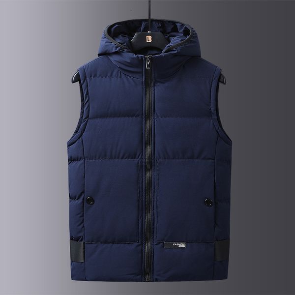 and winter new korean fashion slim autumn shoulder warm down cotton vest men's 6609, Black;white
and winter new korean fashion slim autumn shoulder warm down cotton vest men's 6609, Black;white