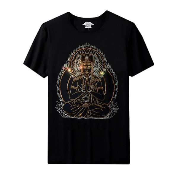 summer casual rhinestone designs short sleeve t-shirt black crew neck slim fit pullover for men women, White;black
summer casual rhinestone designs short sleeve t-shirt black crew neck slim fit pullover for men women, White;black