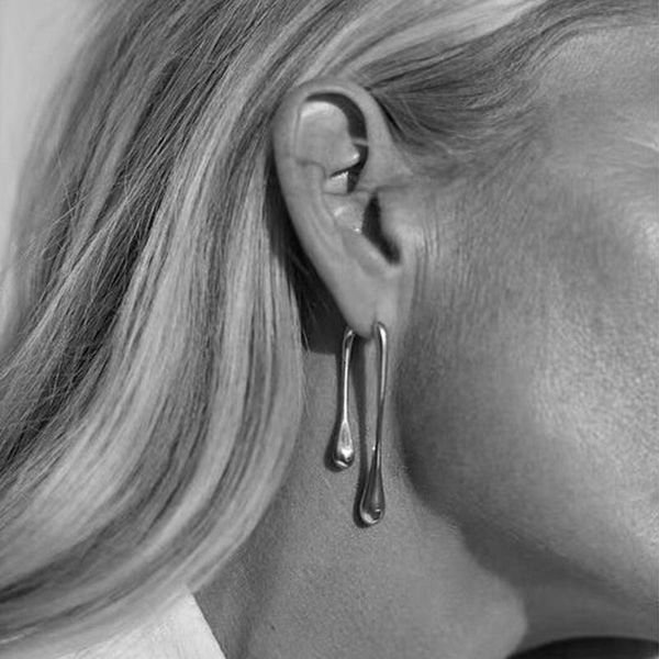 hoop & huggie 2021 hip contracted water drop metal asymmetric hyperbole stud earrings punk retro women, Golden;silver
hoop & huggie 2021 hip contracted water drop metal asymmetric hyperbole stud earrings punk retro women, Golden;silver
