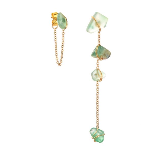 earrings jewelry copper wire winding natural turquoise asymmetric earrings straight, Golden
earrings jewelry copper wire winding natural turquoise asymmetric earrings straight, Golden