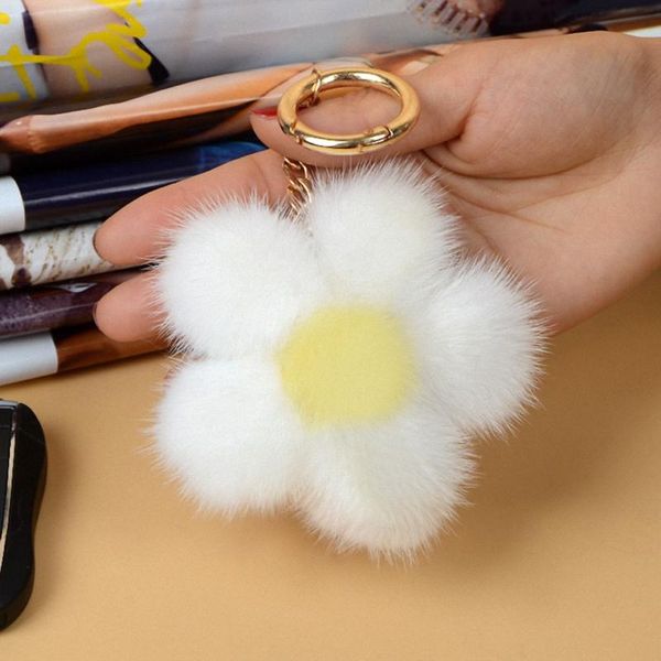 keychains luxury fluffy real keychain genuine cute flower key chain metal ring pendant bag charm fo-k040-white, Silver
keychains luxury fluffy real keychain genuine cute flower key chain metal ring pendant bag charm fo-k040-white, Silver