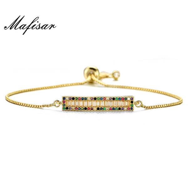 charm bracelets mafisar fashion rainbow color cz zirconia random inlay geometric bracelet for women girl gold chain, Golden;silver
charm bracelets mafisar fashion rainbow color cz zirconia random inlay geometric bracelet for women girl gold chain, Golden;silver