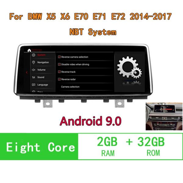 car gps & accessories android 9.0 navigation multimedia player 8-core 2+32gb for x5 x6 e70 e71 e72 series id7 2014-2021 nbt system
car gps & accessories android 9.0 navigation multimedia player 8-core 2+32gb for x5 x6 e70 e71 e72 series id7 2014-2021 nbt system