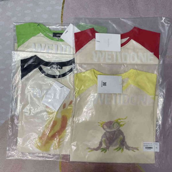 we11done disguised little monsters patchwork shoulder mouwen t-shirt streetwear crop men women t-shirts recreation, White;black
we11done disguised little monsters patchwork shoulder mouwen t-shirt streetwear crop men women t-shirts recreation, White;black