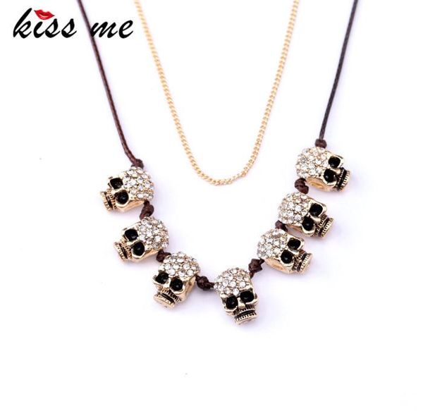 pendant necklaces halloween jewelry 2021 statement fashion punk skeleton skull necklace for girls, Silver
pendant necklaces halloween jewelry 2021 statement fashion punk skeleton skull necklace for girls, Silver