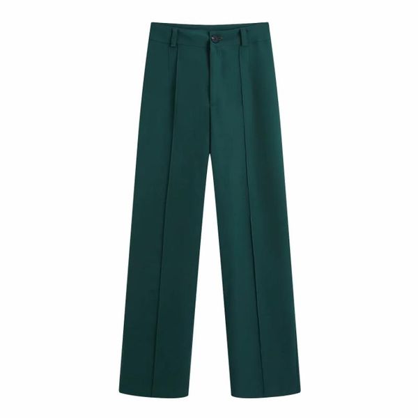 women's pants & capris 2021 spring women bright line decoration green casual suit office lady loose trousers p2021, Black;white
women's pants & capris 2021 spring women bright line decoration green casual suit office lady loose trousers p2021, Black;white