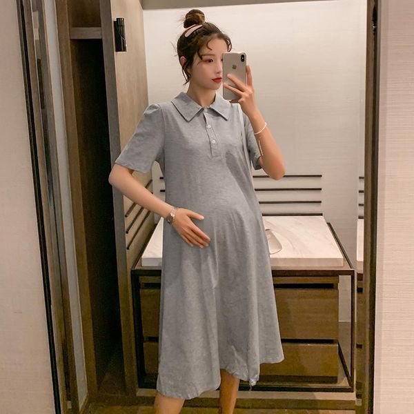 maternity dresses 77224# dress summer short sleeves korean style mid-long a line pregnant women plus size mom, White
maternity dresses 77224# dress summer short sleeves korean style mid-long a line pregnant women plus size mom, White