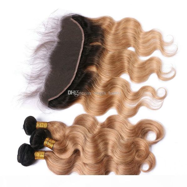 honey blonde ombre body wave wavy hair bundles with lace frontal two tone 1b 27 ear to ear frontal with body wave hair, Black;brown
honey blonde ombre body wave wavy hair bundles with lace frontal two tone 1b 27 ear to ear frontal with body wave hair, Black;brown