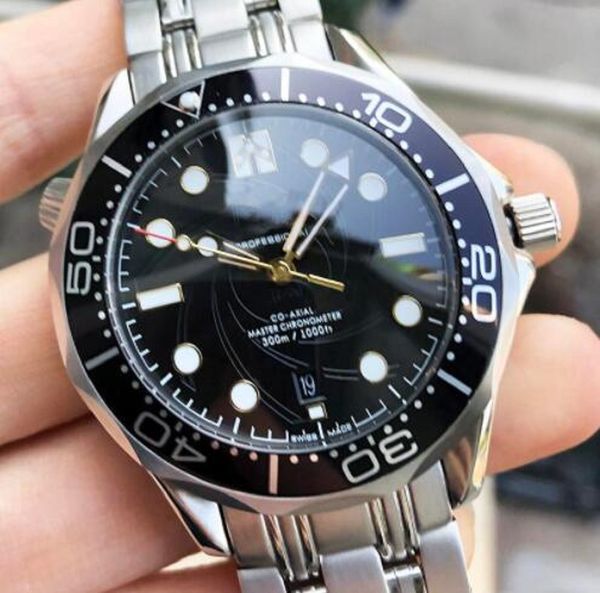 300m luxury fashion watches james bond 007 stainless steel mens designer diamond master tag watch wristwatches, Slivery;brown
300m luxury fashion watches james bond 007 stainless steel mens designer diamond master tag watch wristwatches, Slivery;brown
