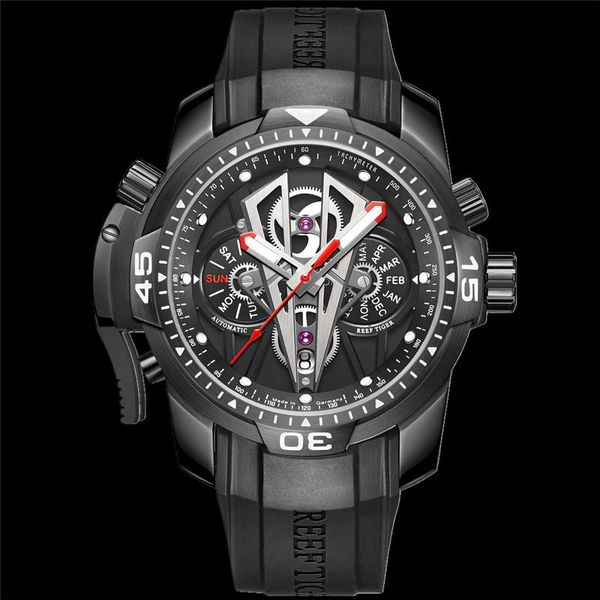 wristwatches original reef tiger/rt design men's watch automatic casual fashion leather mechanical watches clock relogio masculino rga3, Slivery;brown
wristwatches original reef tiger/rt design men's watch automatic casual fashion leather mechanical watches clock relogio masculino rga3, Slivery;brown
