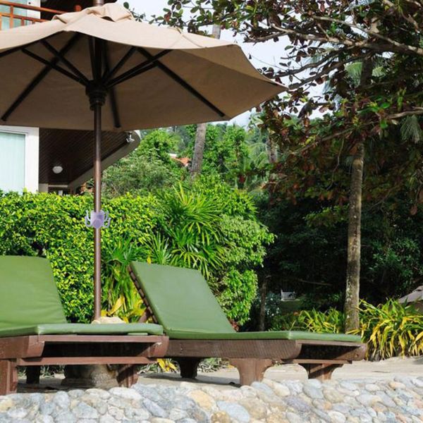 hooks & rails 2pcs beach umbrella hanging hook multifunctional for towels and bags
hooks & rails 2pcs beach umbrella hanging hook multifunctional for towels and bags