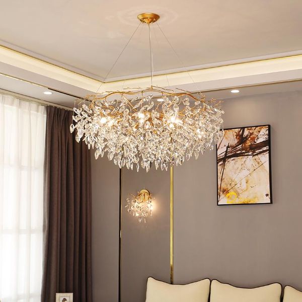 chandeliers nordic crystal chandelier lighting luxury living room decorative lamp k9 lobby indoor hanging villa lamps
chandeliers nordic crystal chandelier lighting luxury living room decorative lamp k9 lobby indoor hanging villa lamps