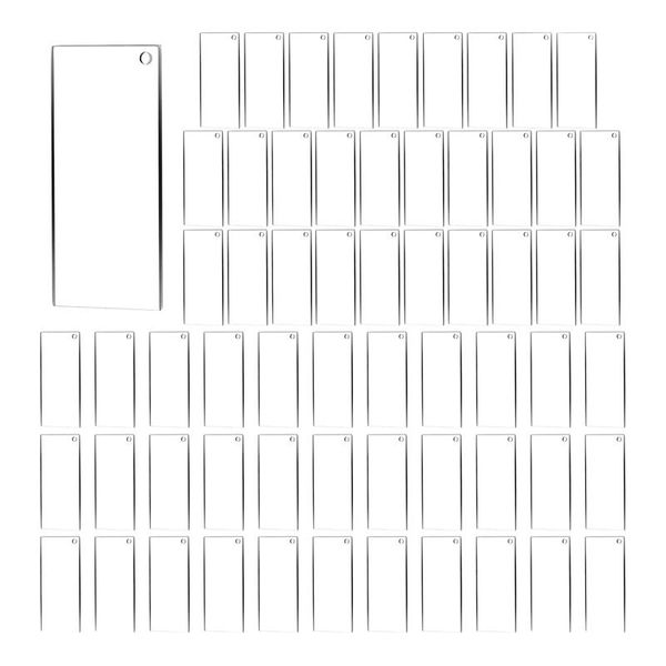 hooks & rails 150 pcs rectangle acrylic keychain blanks 2inch clear discs ornaments transparent for diy craft project
hooks & rails 150 pcs rectangle acrylic keychain blanks 2inch clear discs ornaments transparent for diy craft project