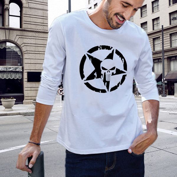 long sve t-shirt men's autumn new men's round neck korean fashion t-shirt men's casual t-shirt, White;black
long sve t-shirt men's autumn new men's round neck korean fashion t-shirt men's casual t-shirt, White;black
