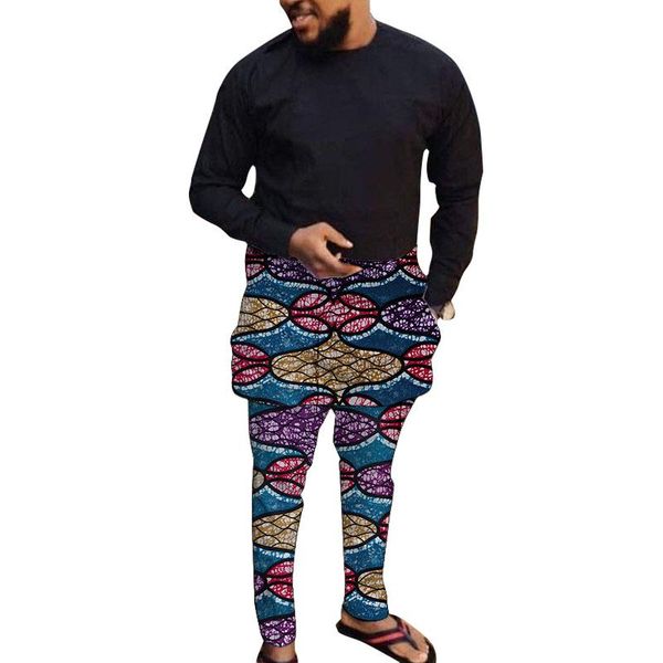 ethnic clothing nigerian fashion men's sets black patchwork +print trousers african garment male pant suits wedding party outfits, Red
ethnic clothing nigerian fashion men's sets black patchwork +print trousers african garment male pant suits wedding party outfits, Red