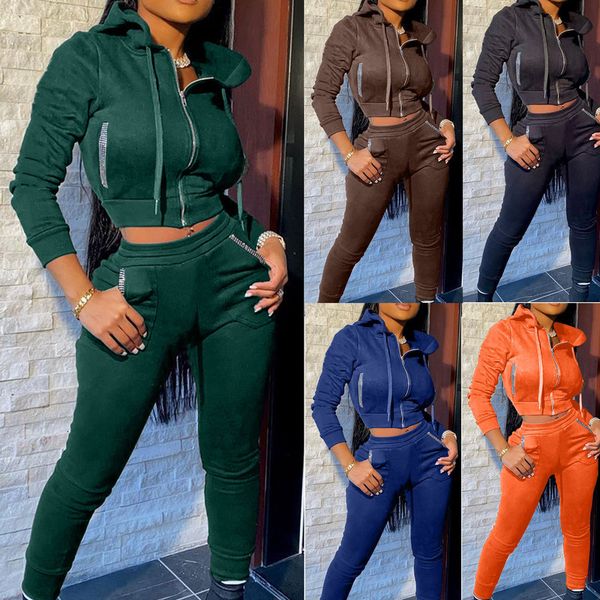 fitness two women's pieces set training suit hooded long mouths slender rits casual pack leggings sports clothing outfitcake, Gray
fitness two women's pieces set training suit hooded long mouths slender rits casual pack leggings sports clothing outfitcake, Gray