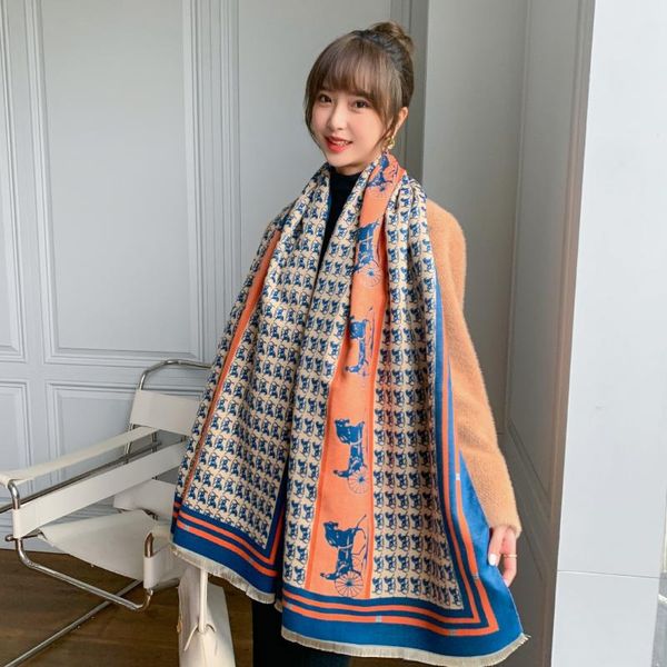 scarves cashmere scarf natural real silk women long shawl female hijab wrap winter warm blanket fashion pashmina bandana, Blue;gray
scarves cashmere scarf natural real silk women long shawl female hijab wrap winter warm blanket fashion pashmina bandana, Blue;gray