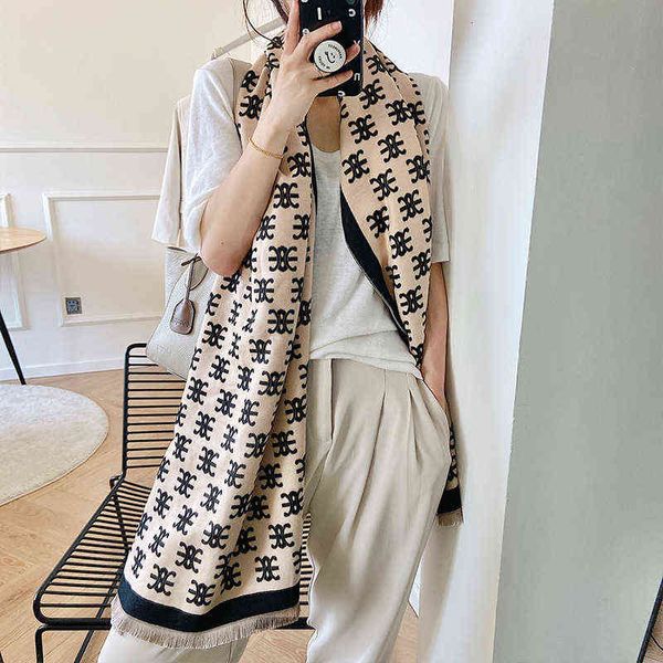 scarves autumn and winter korean double-sided long thickened cashmere like scarf summer office air conditioning room shoulder cape shawl, Blue;gray
scarves autumn and winter korean double-sided long thickened cashmere like scarf summer office air conditioning room shoulder cape shawl, Blue;gray