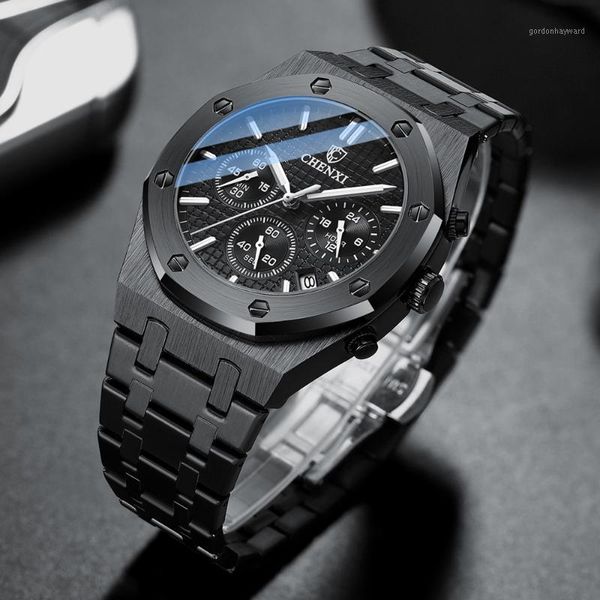 wristwatches chenxi fashion business mens automatic watch quartz men stainless steel waterproof wristwatch clocks, Slivery;brown
wristwatches chenxi fashion business mens automatic watch quartz men stainless steel waterproof wristwatch clocks, Slivery;brown