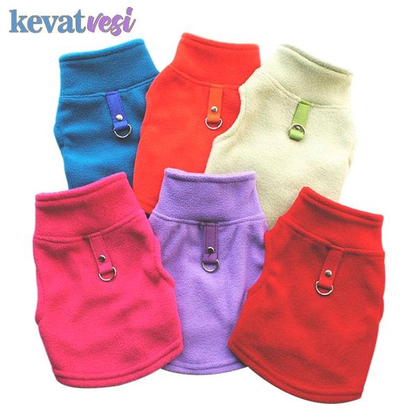 soft fleece dog clothes solid candy color puppy coat with traction deduction small medium dogs casual sweater pet clothing
soft fleece dog clothes solid candy color puppy coat with traction deduction small medium dogs casual sweater pet clothing