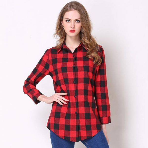 red plaid shirt 2021 women blouses long sleeve turn down collar office shirt ladies cap sleeve casual loose s 2xl, White
red plaid shirt 2021 women blouses long sleeve turn down collar office shirt ladies cap sleeve casual loose s 2xl, White
