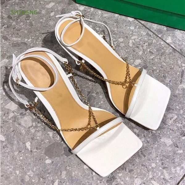 square toe women high heel sandals summer mules gold chain thin high heel shoes ladies rome shoes 2021, Black
square toe women high heel sandals summer mules gold chain thin high heel shoes ladies rome shoes 2021, Black