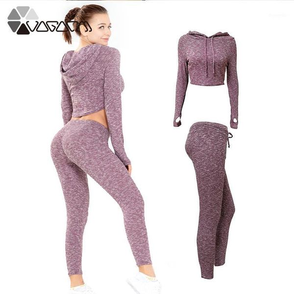 yoga outfits two piece set women fitness sports suit hooded crop high waist hips leggings running workout clothes wear tracksuit1, White;red
yoga outfits two piece set women fitness sports suit hooded crop high waist hips leggings running workout clothes wear tracksuit1, White;red
